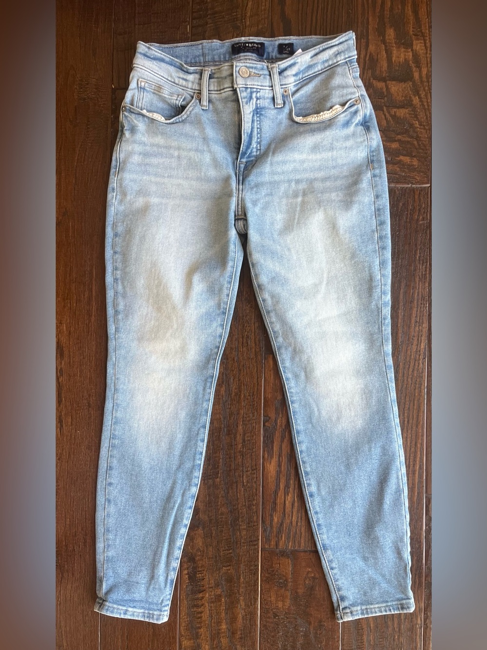 Lucky Brand AVA Mid Rise Skinny Jeans